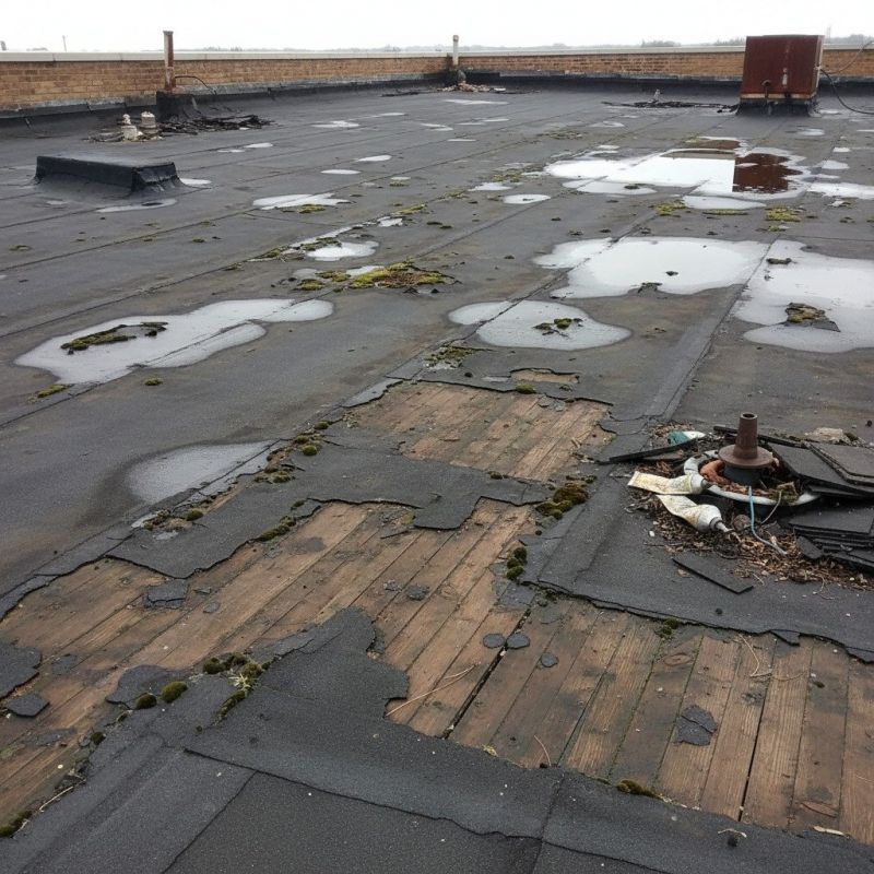 Damaged Roof Replacement