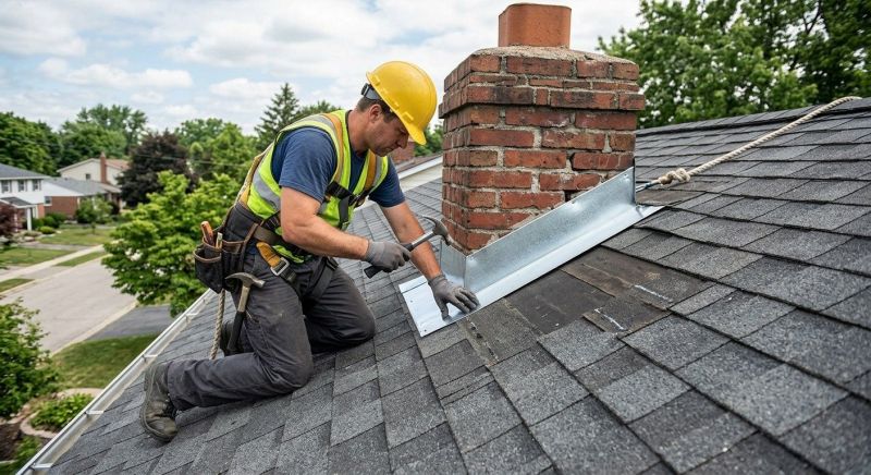 Roof Flashing Service detail